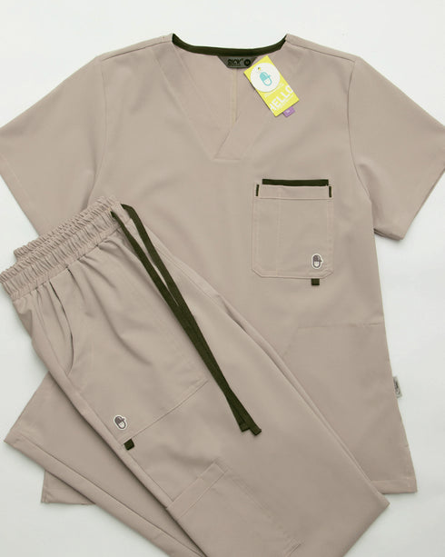 Hunter Green Sand Conjunto Hombre