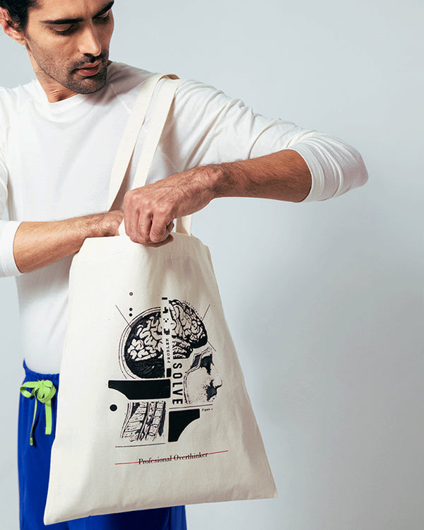 Overthinker Tote Bags