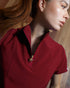 Astral Disco Red Wine Camisa Mujer