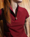 Astral Disco Red Wine Camisa Mujer