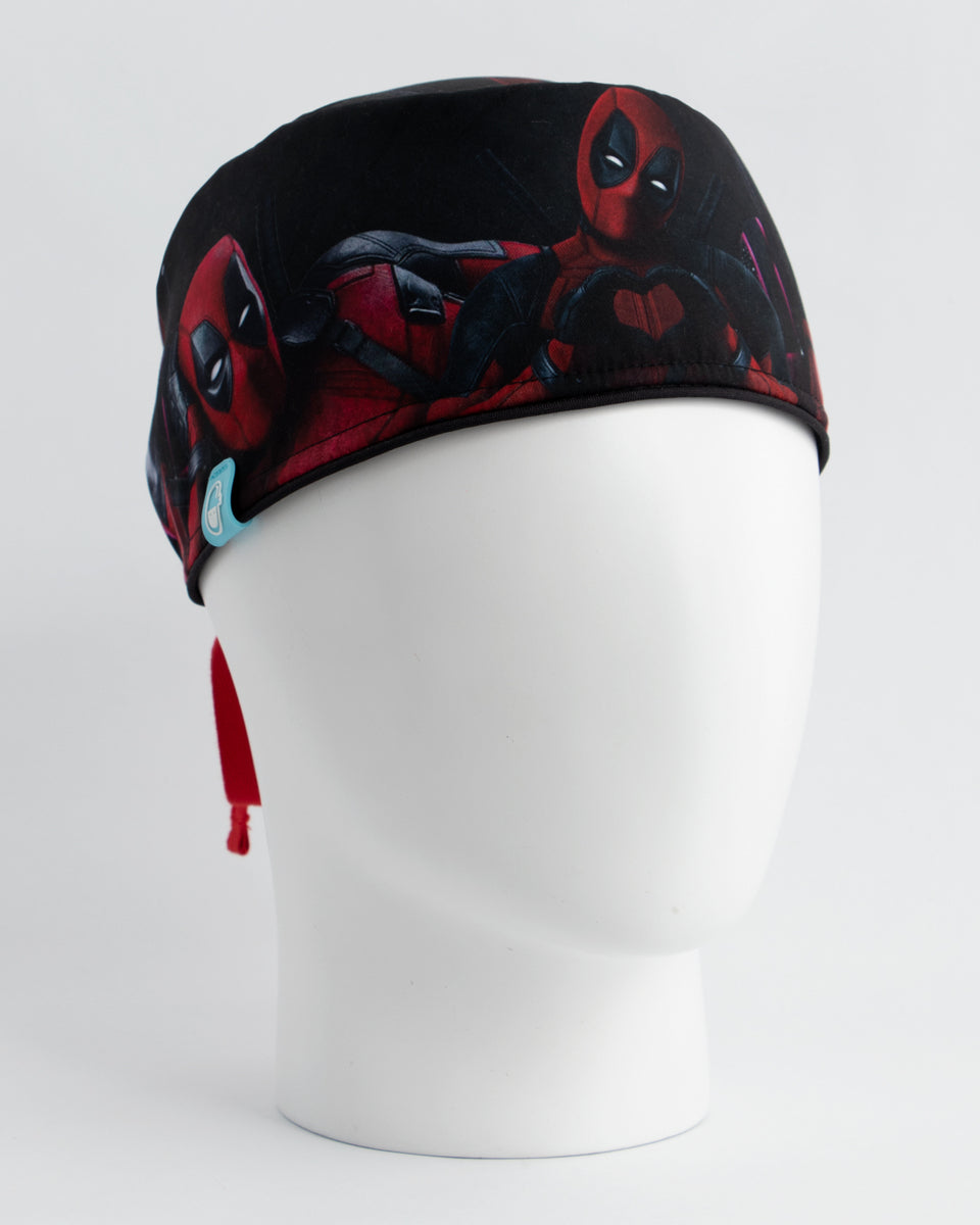 Custom Ridgeline Wide Brim Hard Hat OSHA Hydro Dipped IN DEADPOOL SICK AF - Foto 2