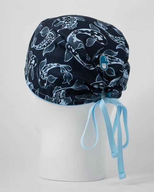 Gorro Blue Koi