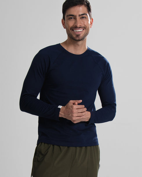 Carter Navy Camibuso Hombre