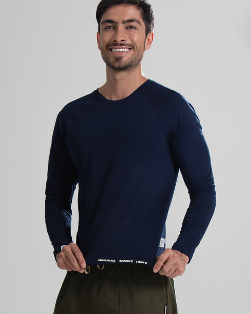 Carter Navy Camibuso Hombre