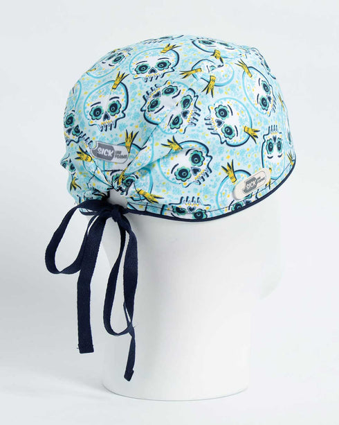 Gorro Catrinas Celeste