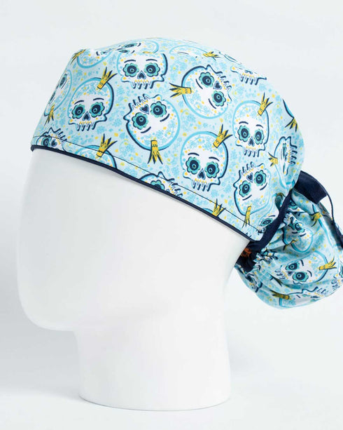 Gorro Catrinas Celeste