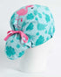 Gorro Flamingo Rosa y Verde