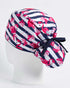 Gorro Flamingo rayas azules