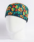 Gorro Green Flowers