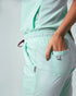 Hunter Velvet Mint Conjunto Mujer