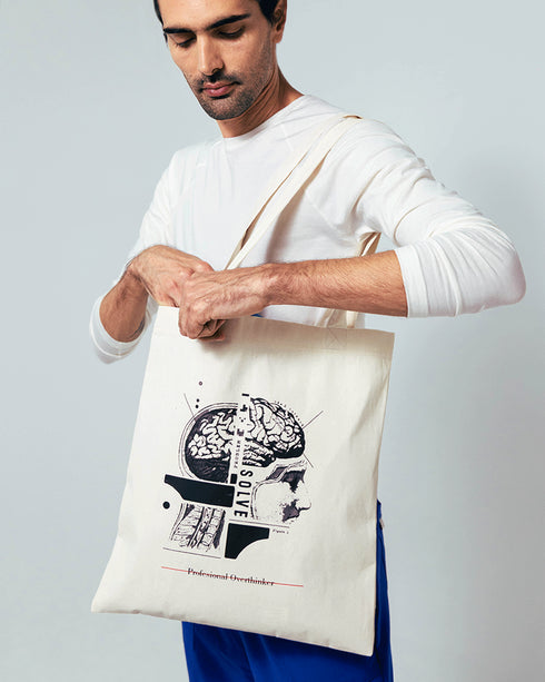 Overthinker Tote Bags