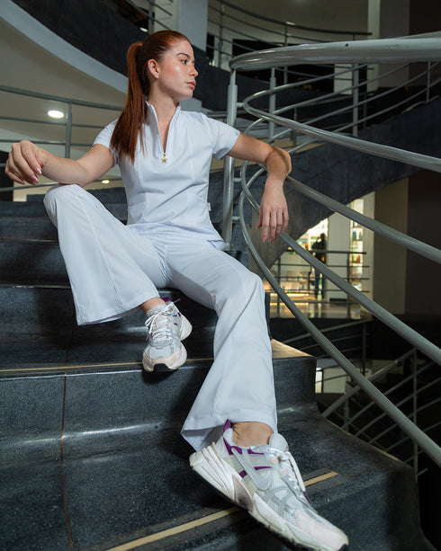 Astral Disco Arctic White Pantalón Mujer