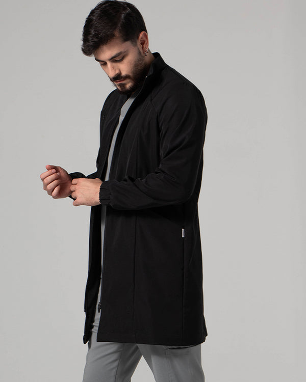 Bata negra hombre online
