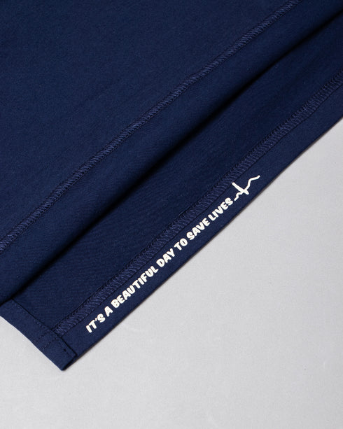 Carter Navy Camibuso Hombre