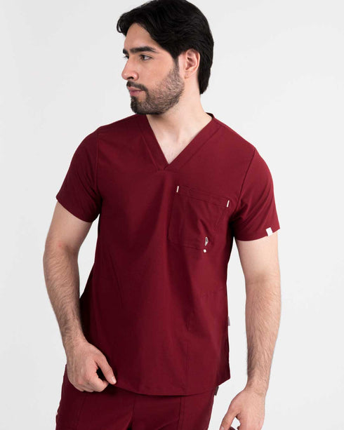 Hunter Red Wine Camisa Hombre