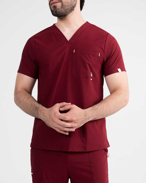 Hunter Red Wine Camisa Hombre