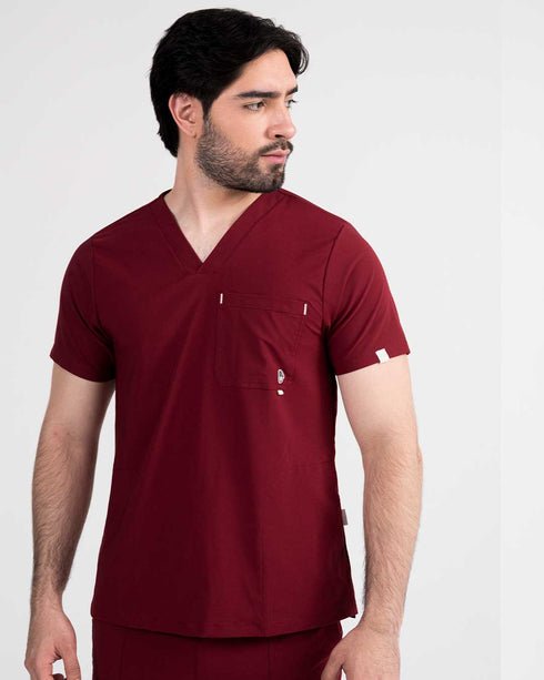 Hunter Red Wine Camisa Hombre