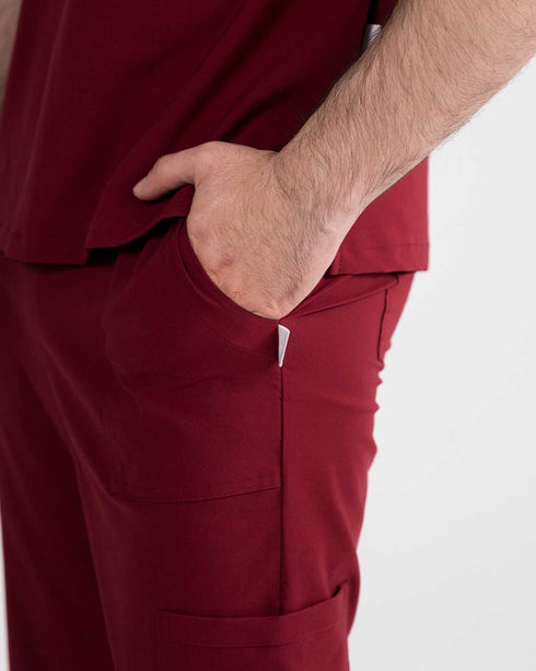 Hunter Red Wine Pantalón Hombre