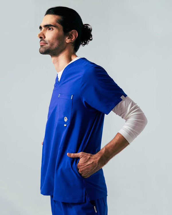 Hunter Royal Blue Camisa Hombre