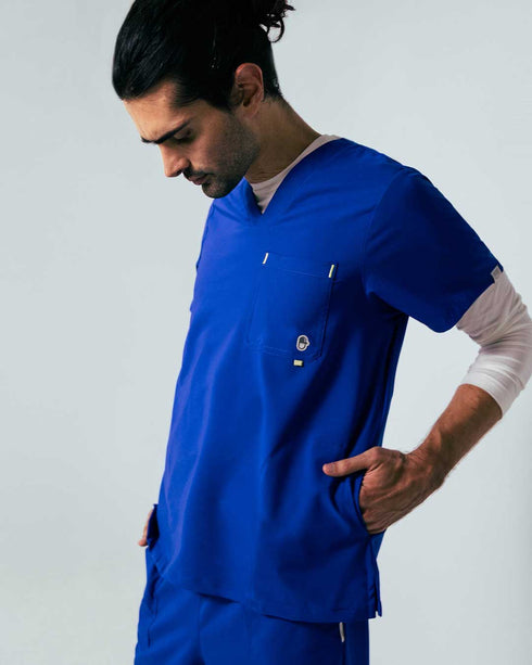Hunter Royal Blue Camisa Hombre