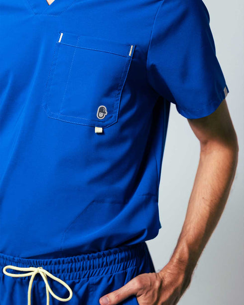 Hunter Royal Blue Camisa Hombre