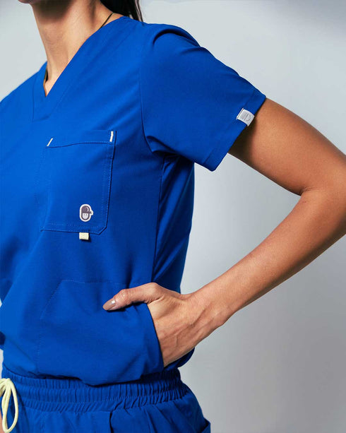 Hunter Royal Blue Camisa Mujer