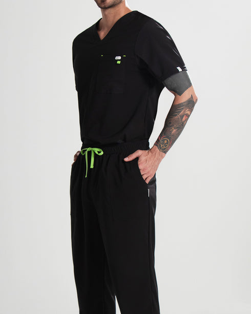 Basic Lemon Black Pantalón Hombre
