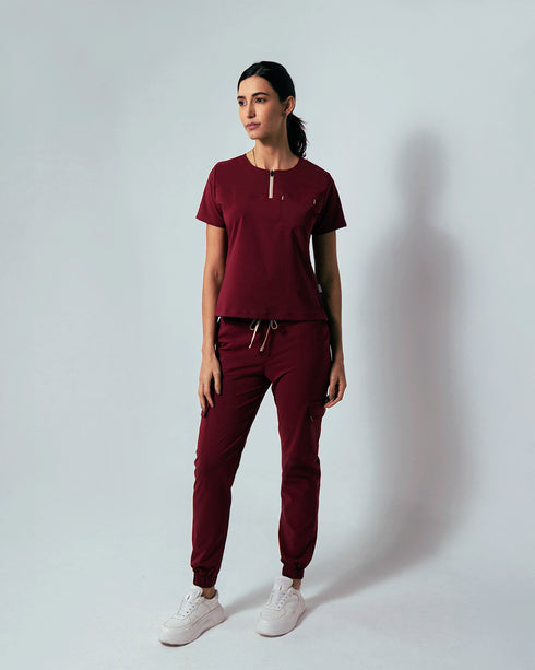 Iris Red Sand Camisa Mujer